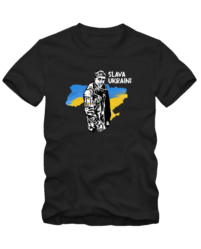 marškinėliai ukrainos herojus
